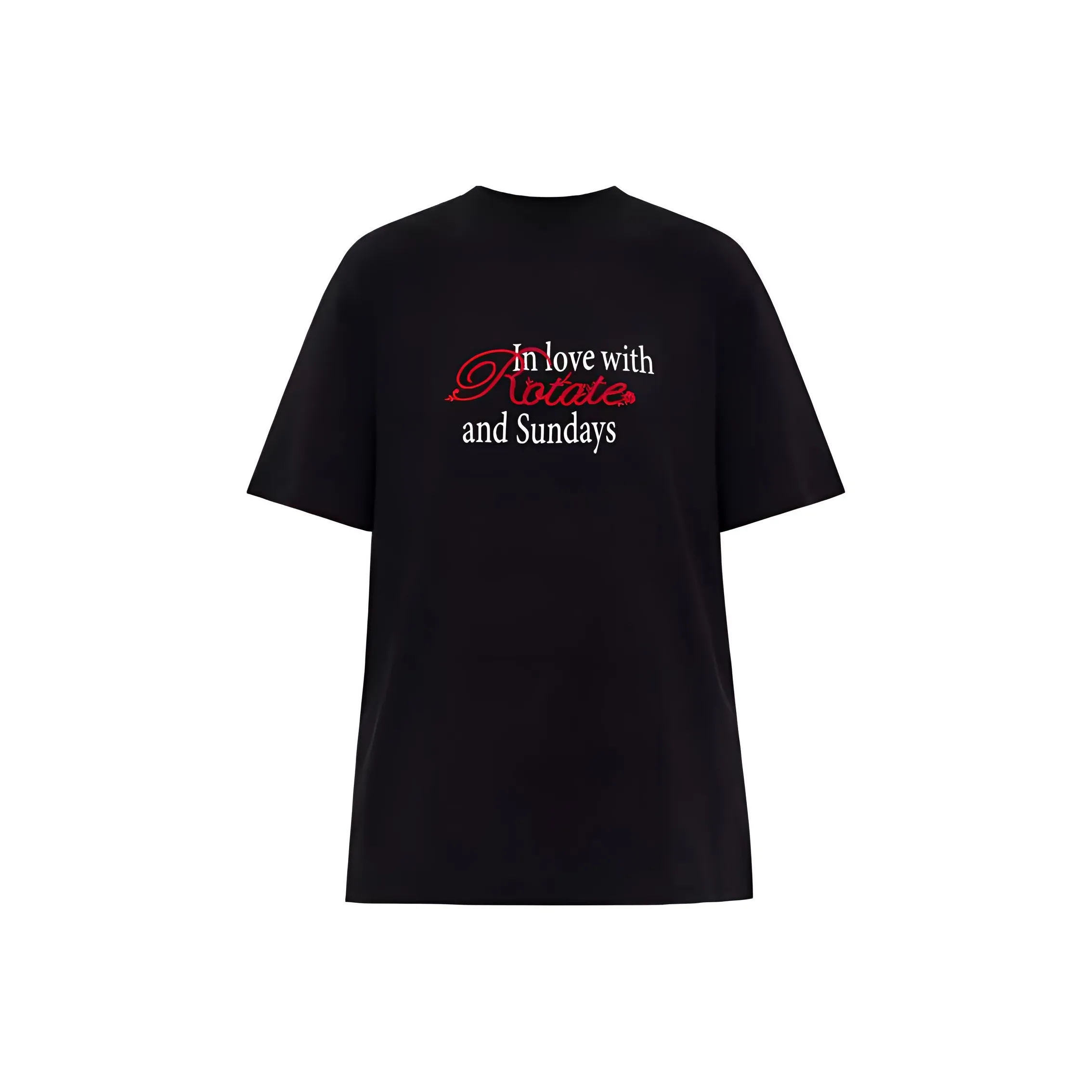Rotate Birger Christensen Lightweight jersey T shirt