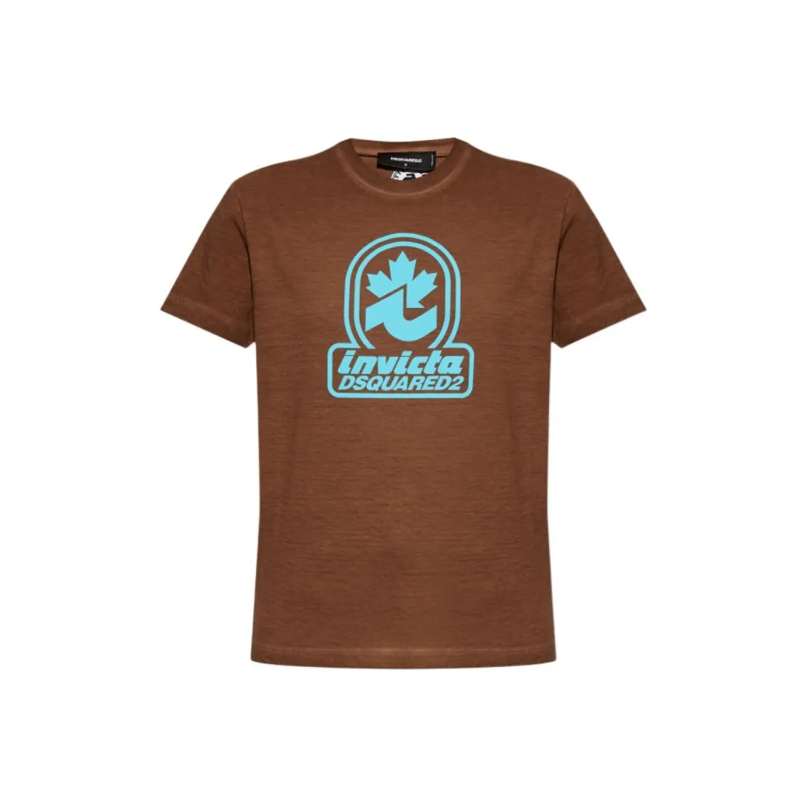 DSQUARED 2 X Invicta Logo Printed Crewneck T Shirt