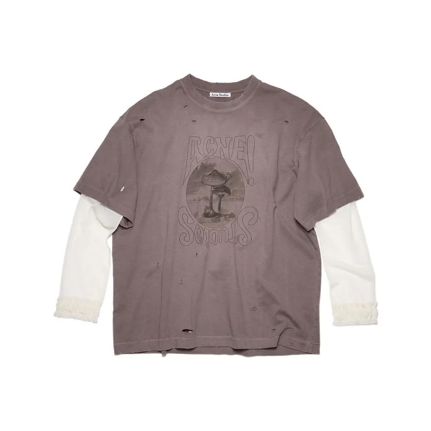Acne Studios T Shirts Women's Purple