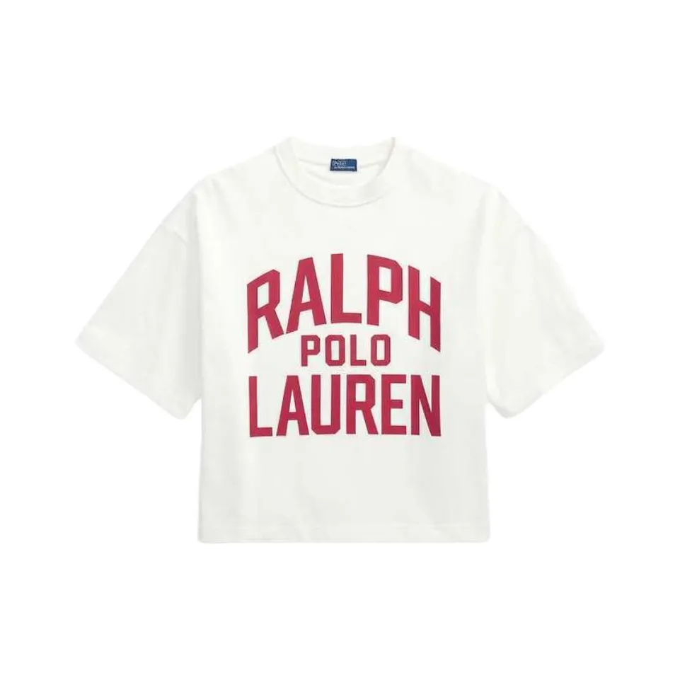 Polo Ralph Lauren Logo print Cotton T shirt