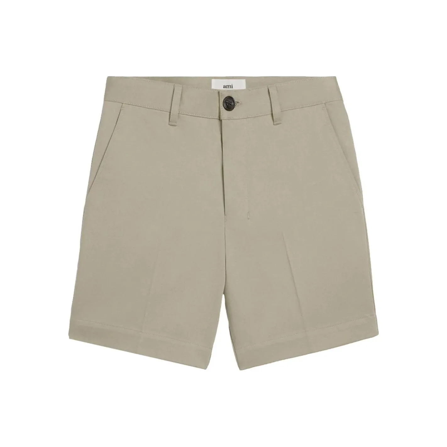 Ami Paris Ami De Coeur Motif Chino Shorts