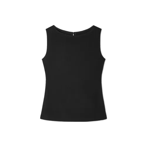 TKY SHOP Элегантные черные женские майки