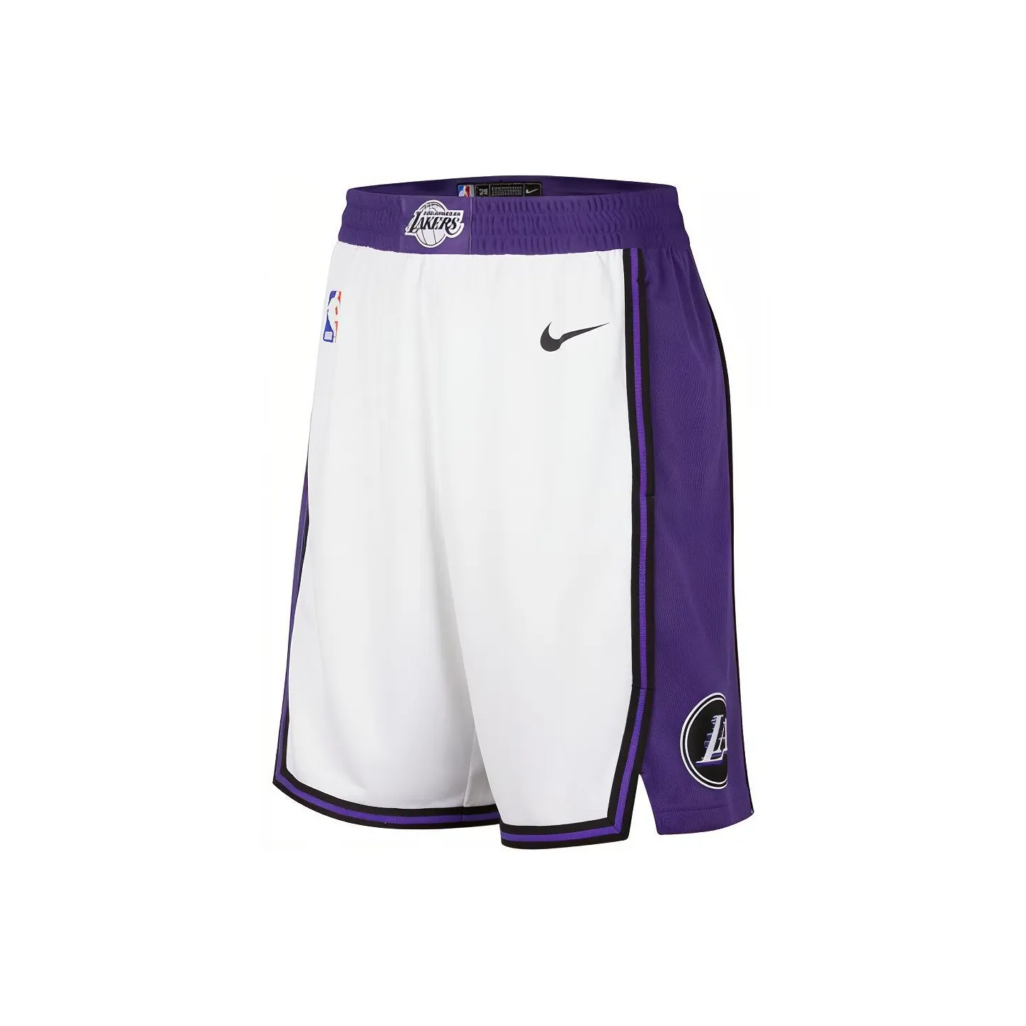 Nike Dri Fit NBA Jersey Sports Shorts Men's White