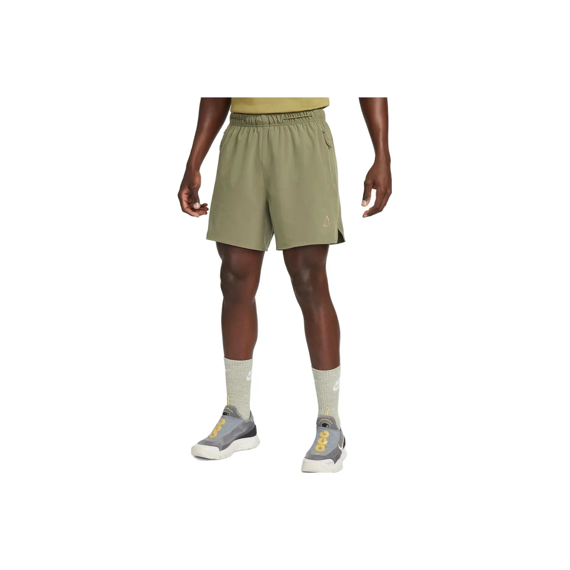 Nike Зеленые Мужские Спортивные Шорты