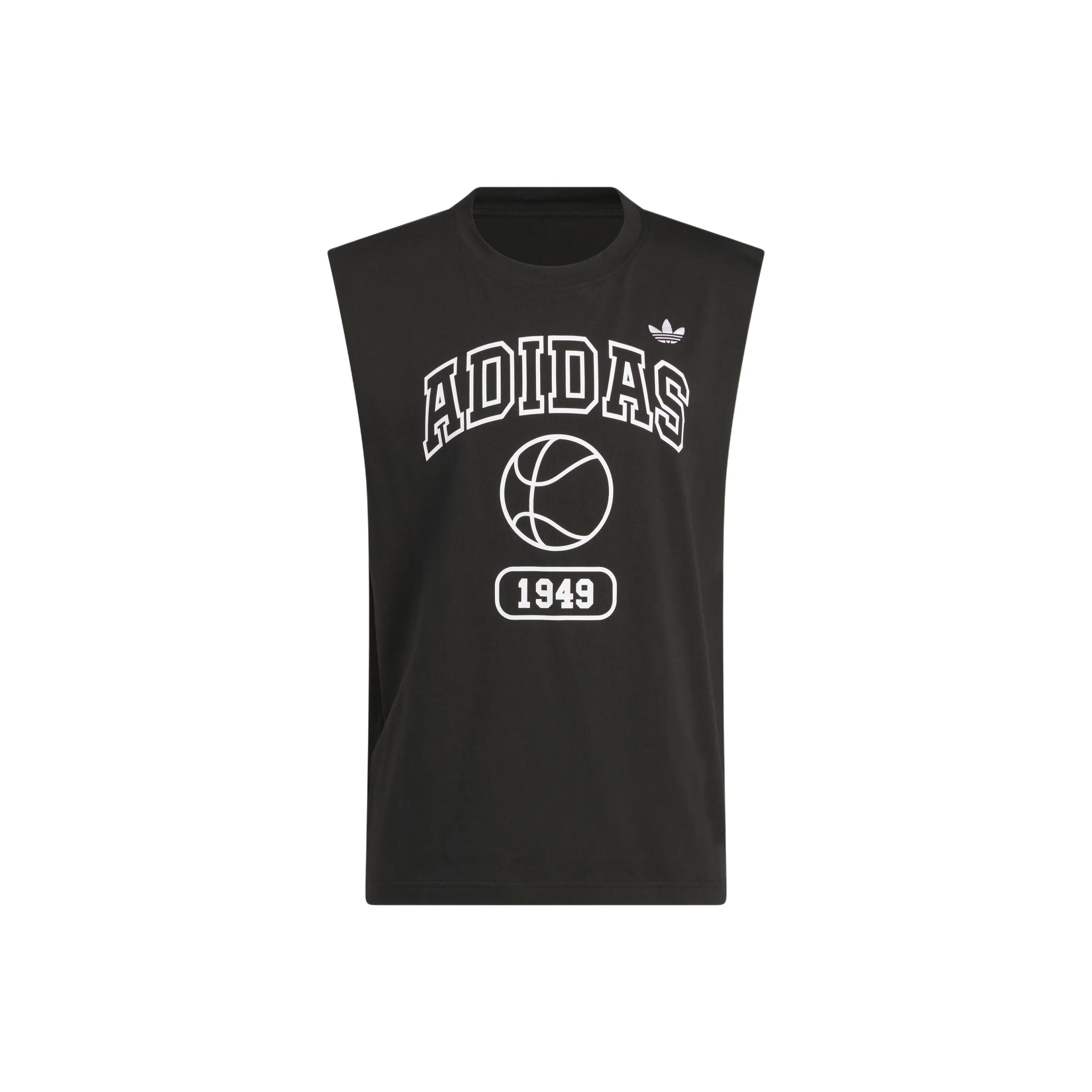 Adidas Originals TopGender Neutral Баскетбольная Джерси Унисекс Черный Белый