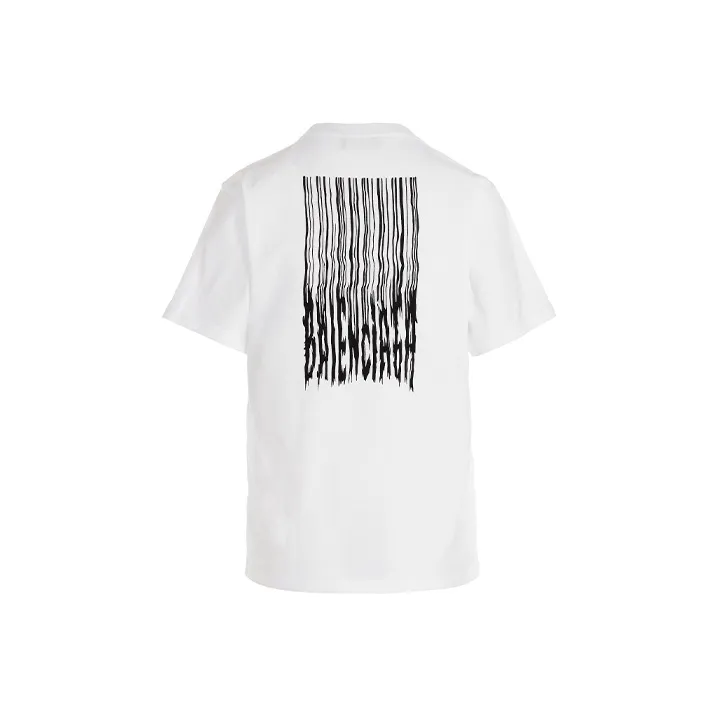 Balenciaga T-Shirt Regular Fit Женская Белая