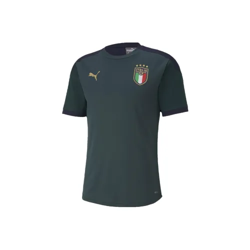 PUMA Italia Зеленый Мужские Футбольные Джерси