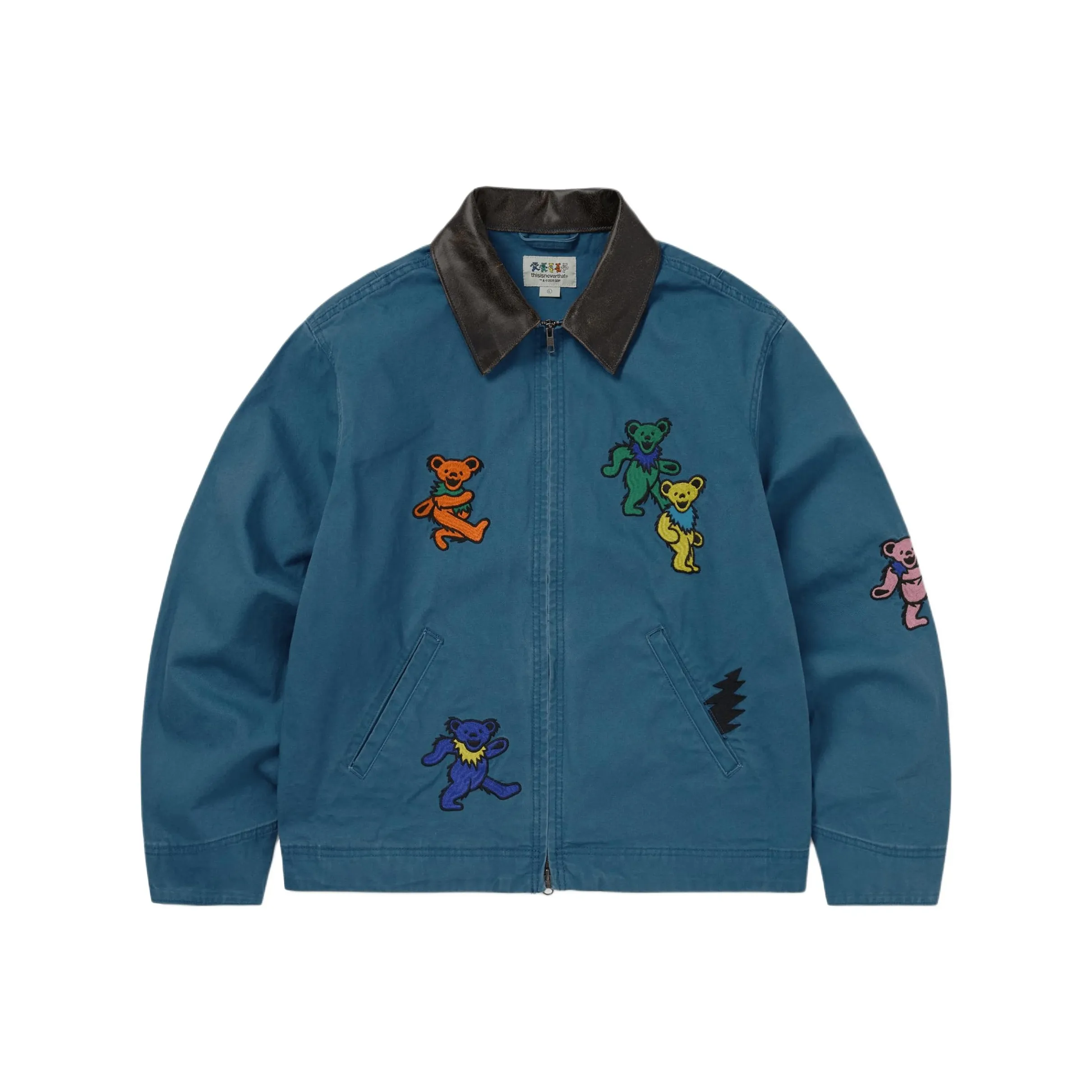 Thisisneverthat X Grateful Dead Jackets Unisex Blue