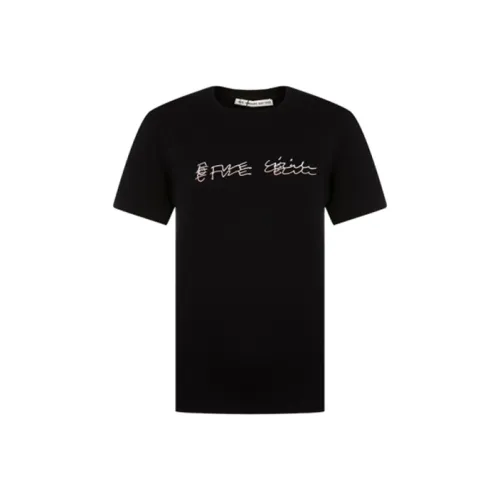 ETRE CECILE Черные Женские Т-рубашки