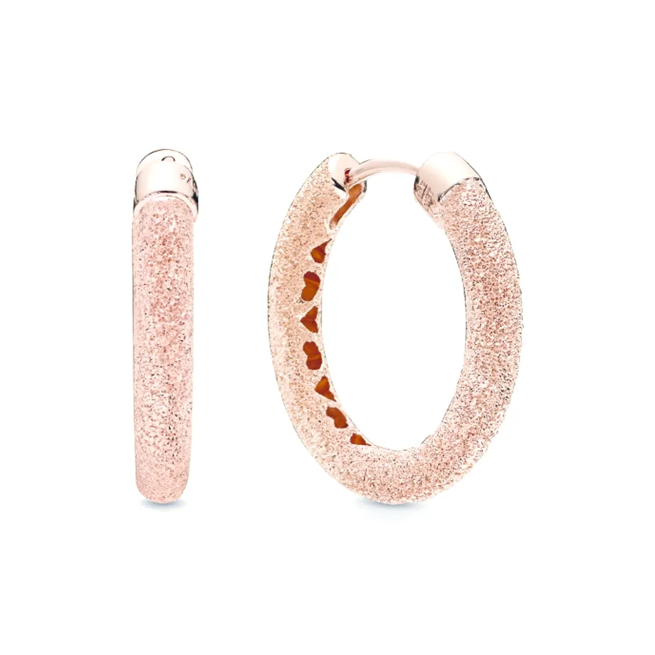 Pandora Серьги Женские Розовое Золото