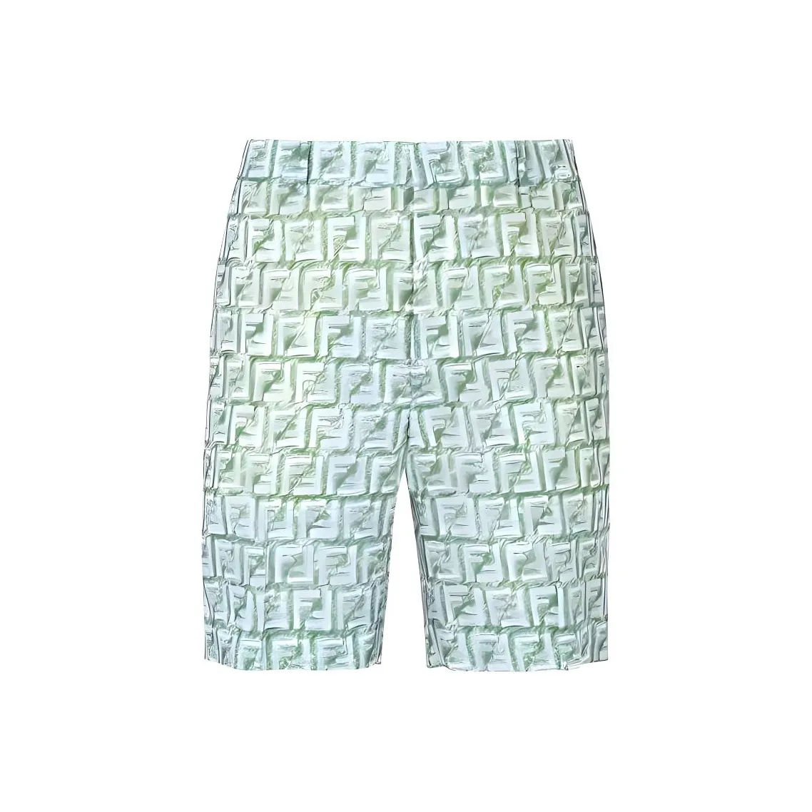 FENDI All Over Ff Printed Belt looped Shorts