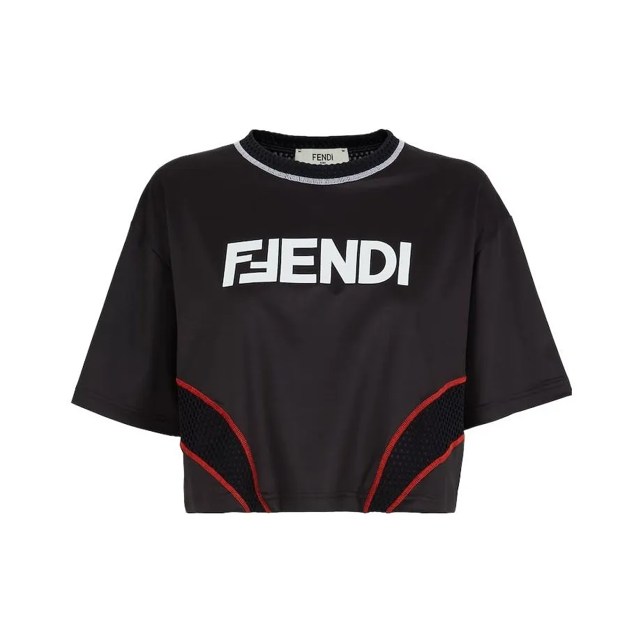 FENDI SS23 Crop Top Women's Black
