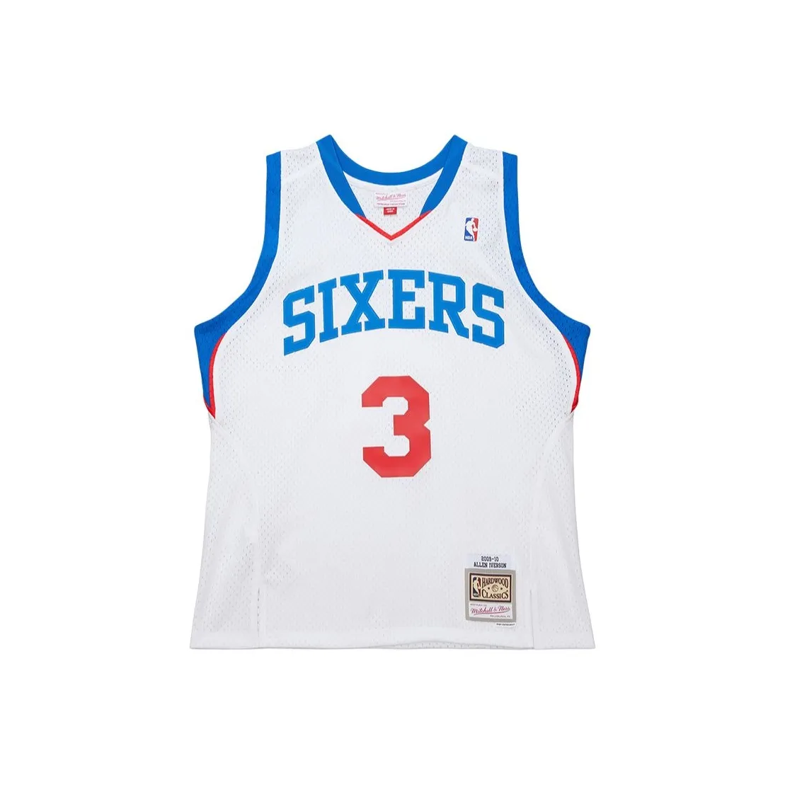 MITCHELL NESS x NBA Philadelphia 76ers Баскетбольная Джерси Мужская Белая