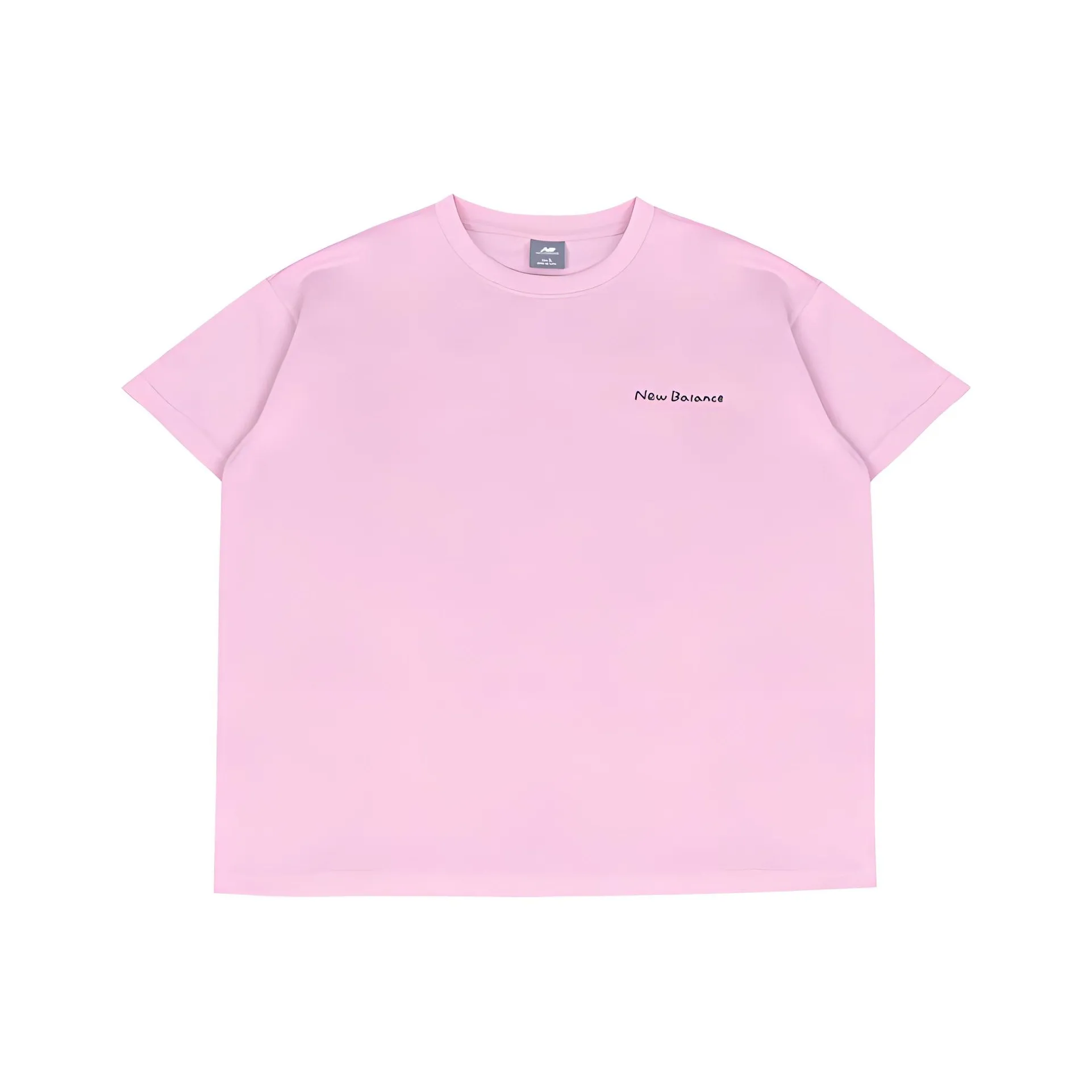 New Balance совместный бренд Inward Life Sports Casual Рукав с оборванным плечом T-рубашка Женская Розовая