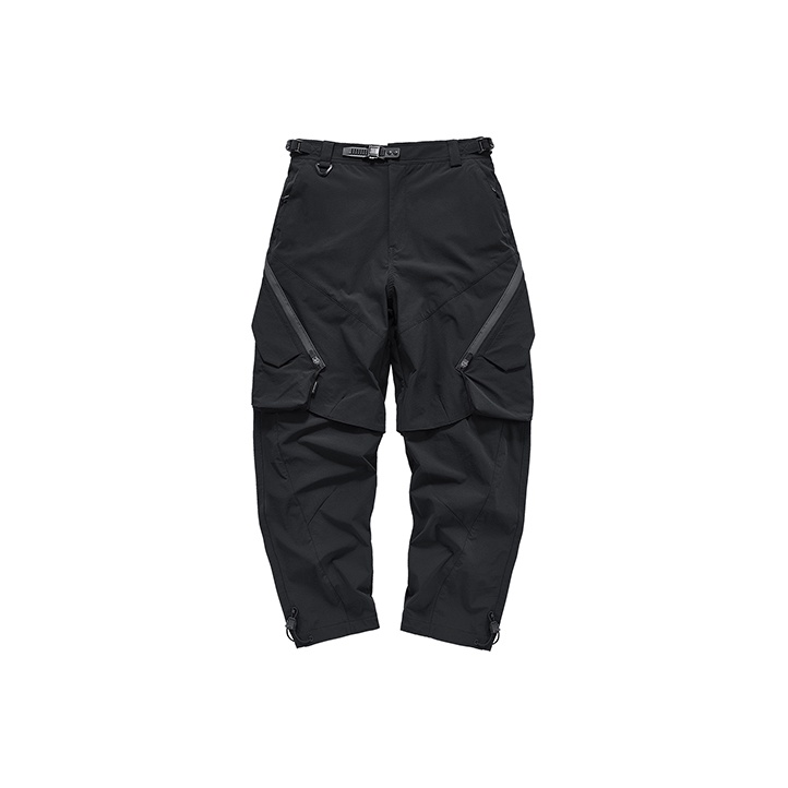 【BAON】[unisex] Jotin Pocket Parachute Banding Pants Amazon.com: Generic Pants for Man Male Summer Double Pleated