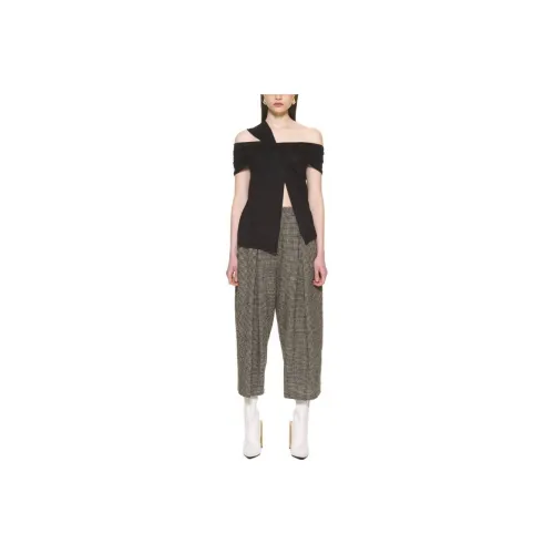 PushBUTTON Черные Женские Футболки