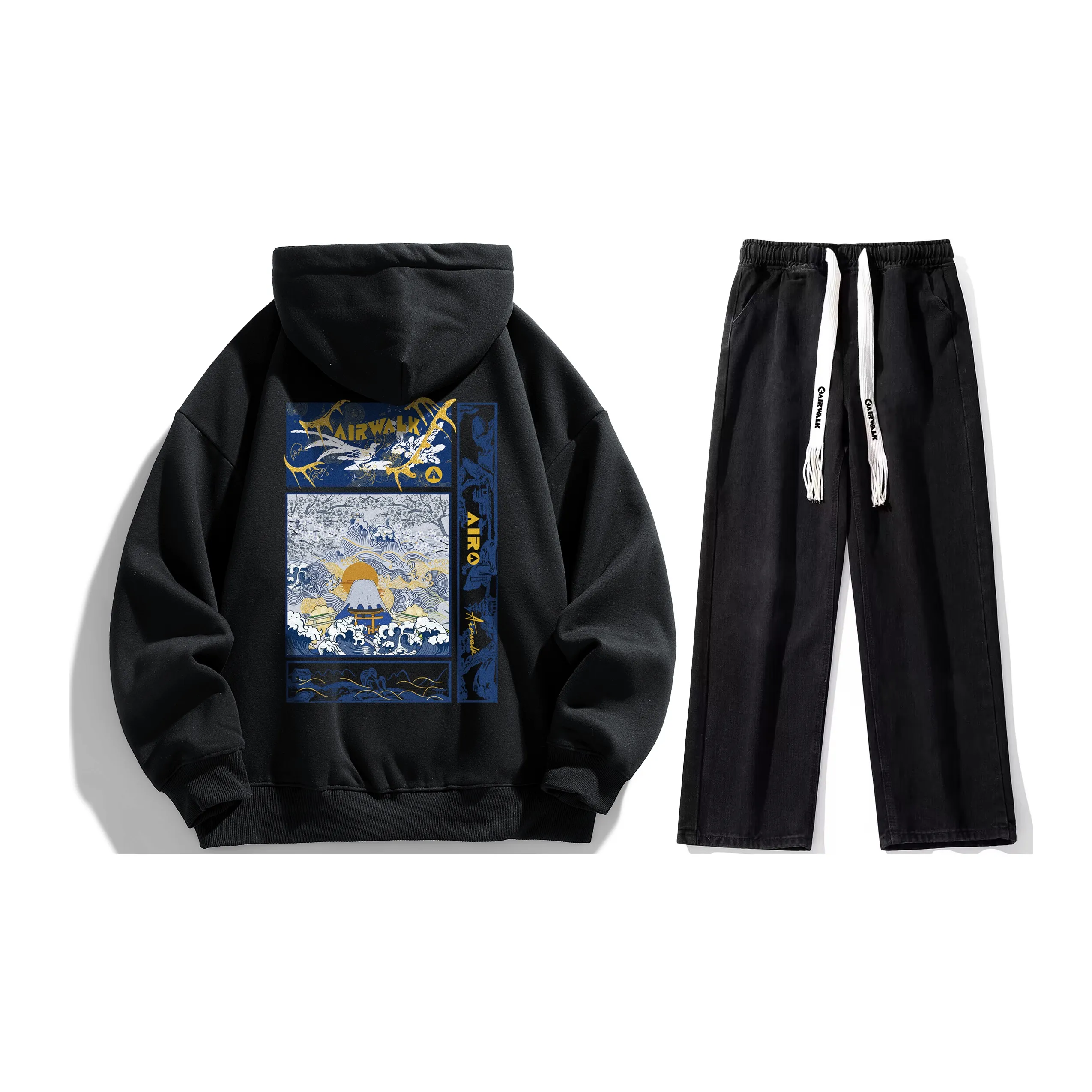 Airwalk Sweatshirt Sets Unisex