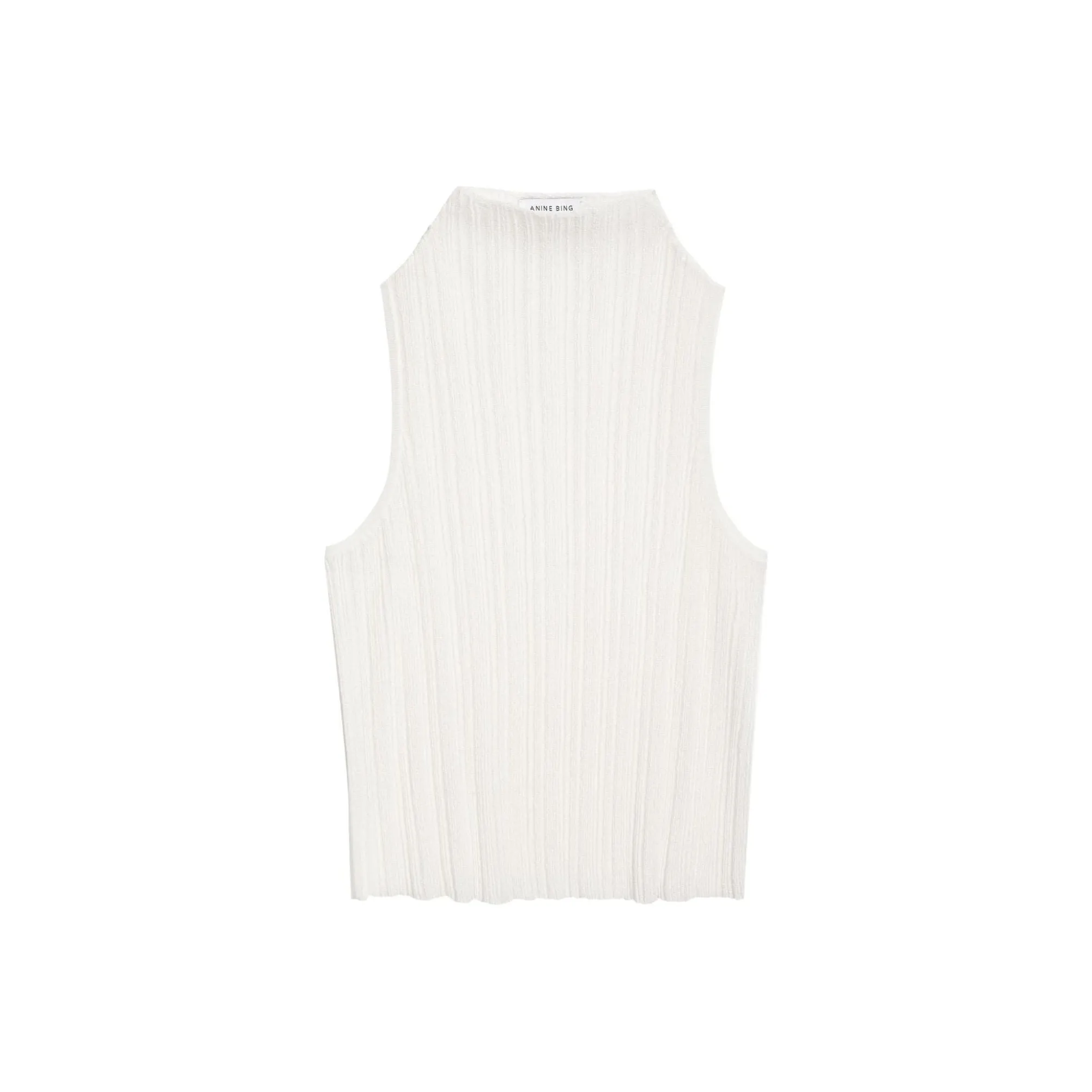 Anine Bing Harlow Ribbed Top