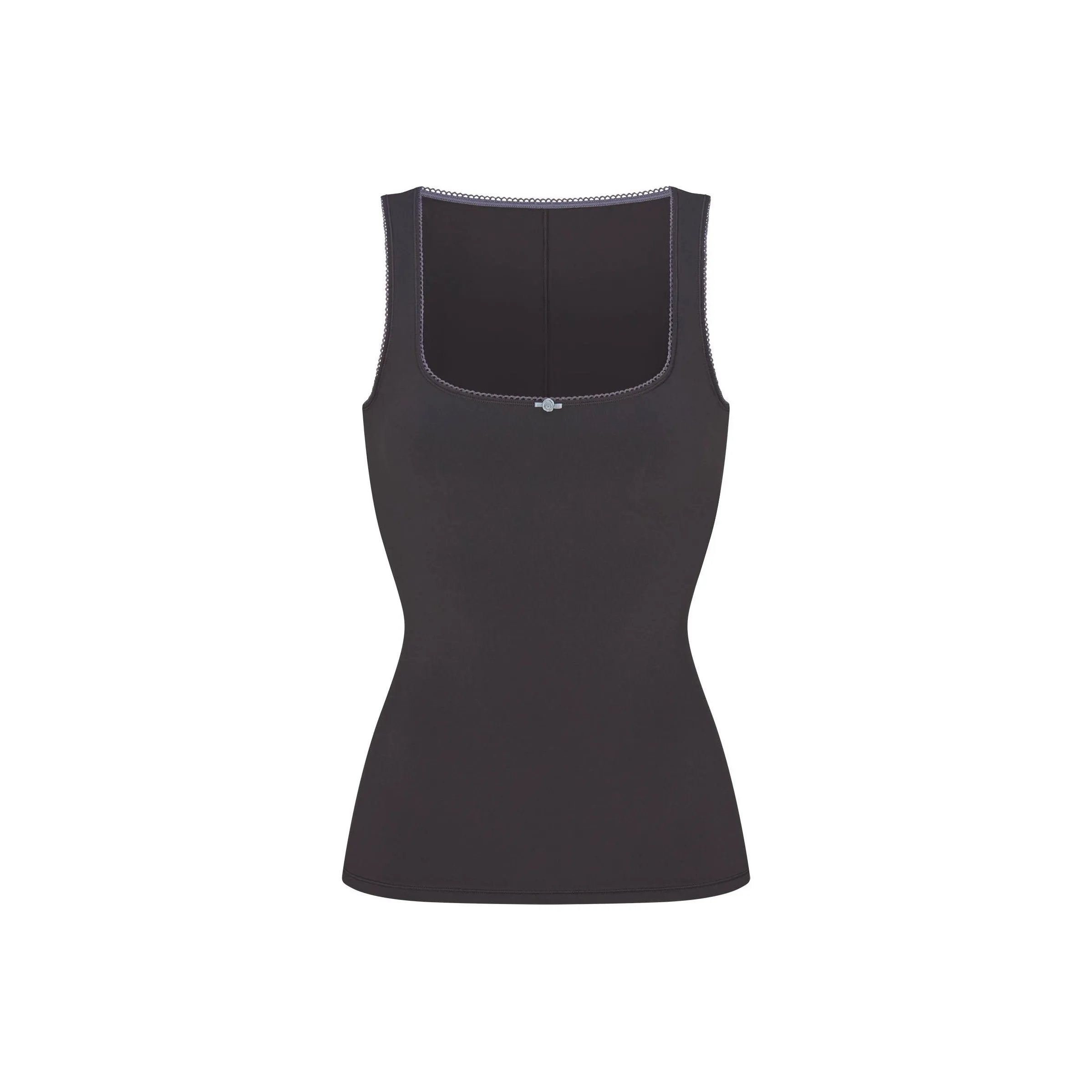 SKIMS Valentine's Day Collection SS25 Майка Женская Пепельная Контрастность Серый Контрастность