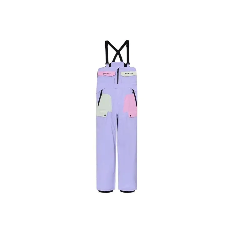 BURTON GORETEX Circus Трехцветные 2L Лыжные штаны Унисекс