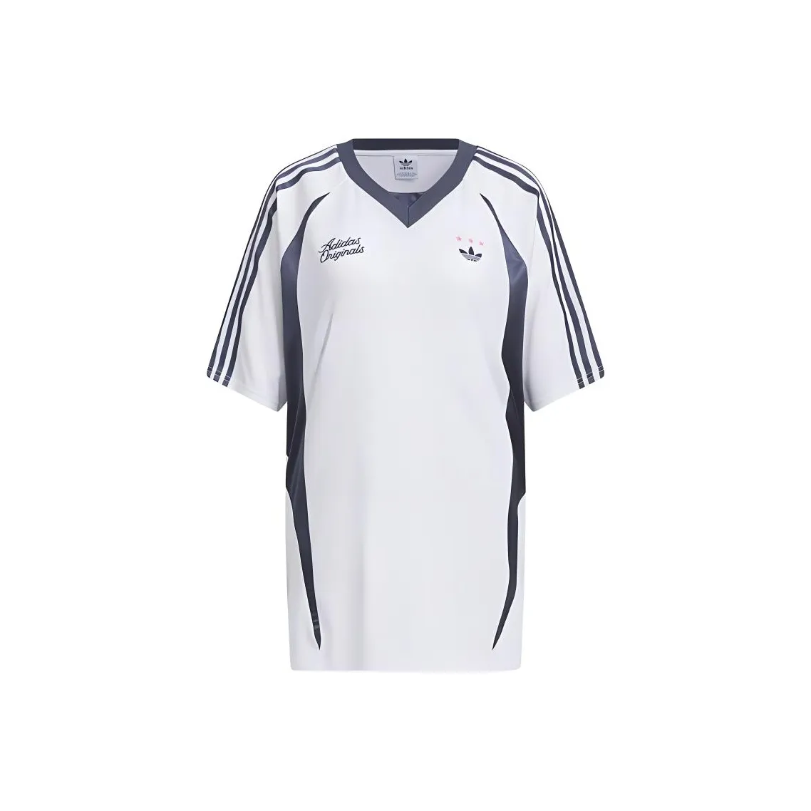 adidas originals Women'ss Breathable Trendy T-Shirt 'Blue/White'
