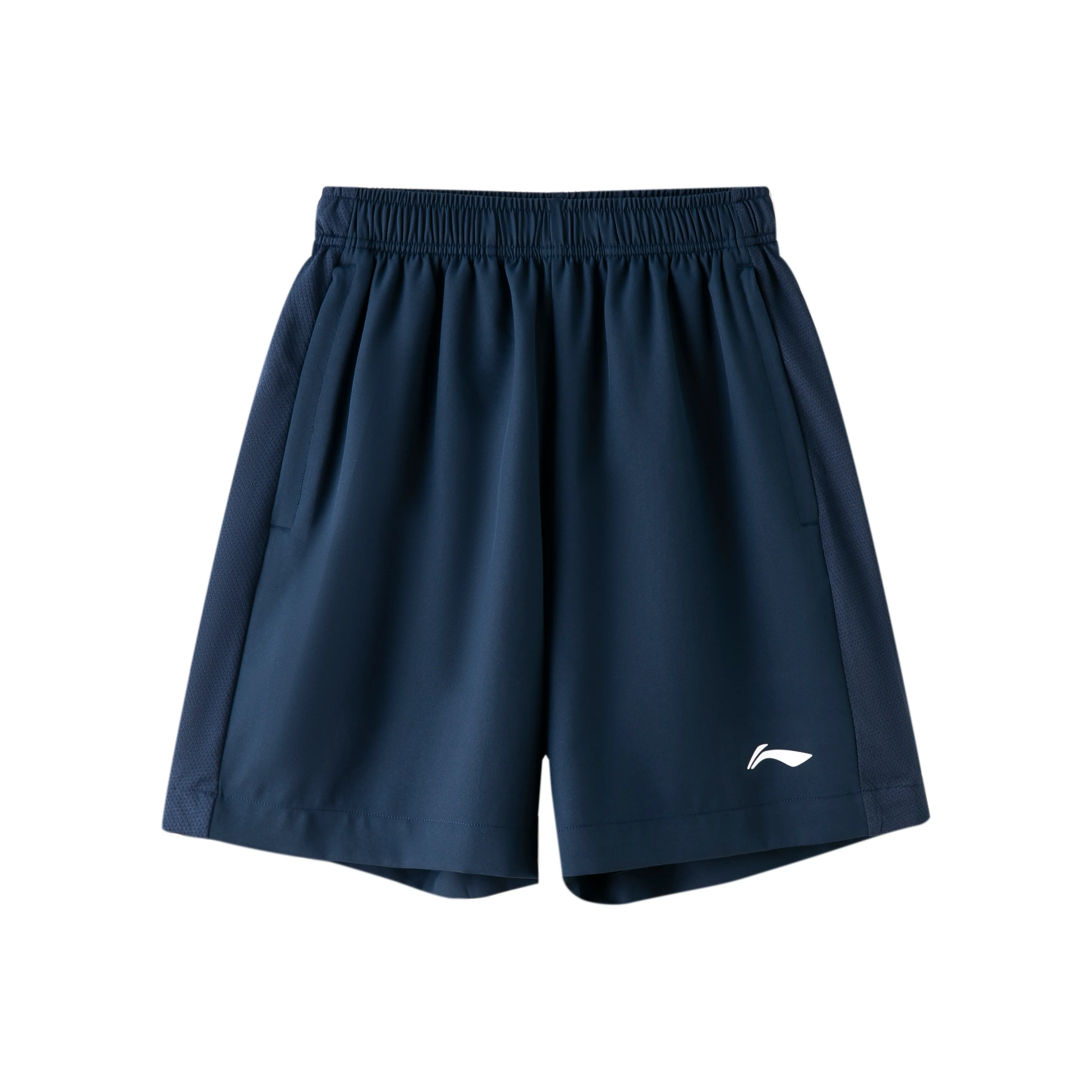 Спортивные шорты с подкладкой мужские темно-синие