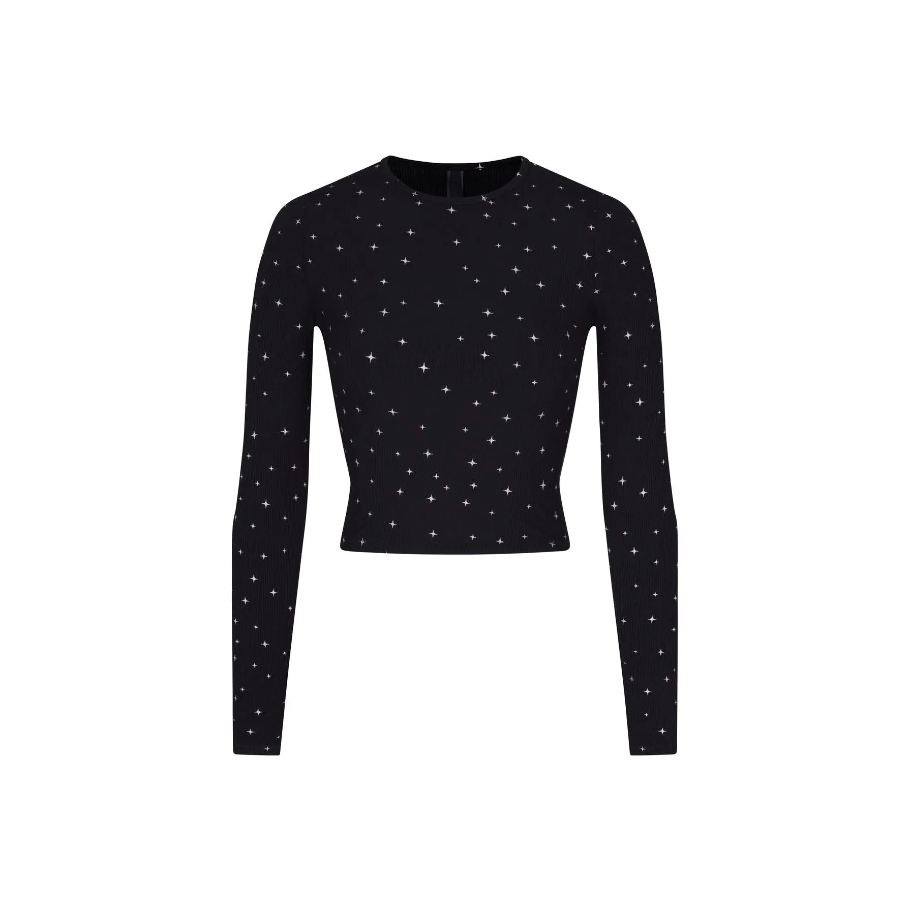 SKIMS Regular T Shirt Women's ONYX SPARKLE PRINT/Onyx Shimmery Print