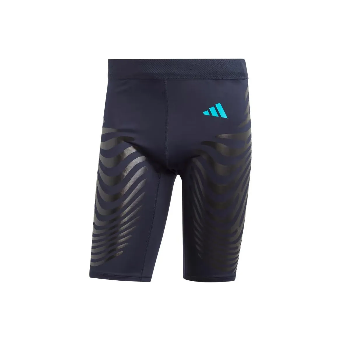 Adidas Темно-синий Мужские спортивные шорты