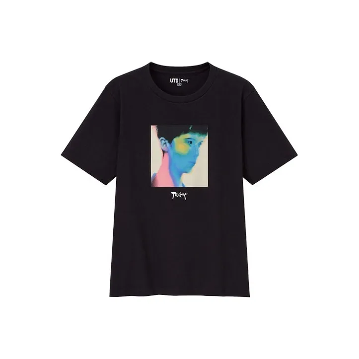 UNIQLO Черные Женские Футболки