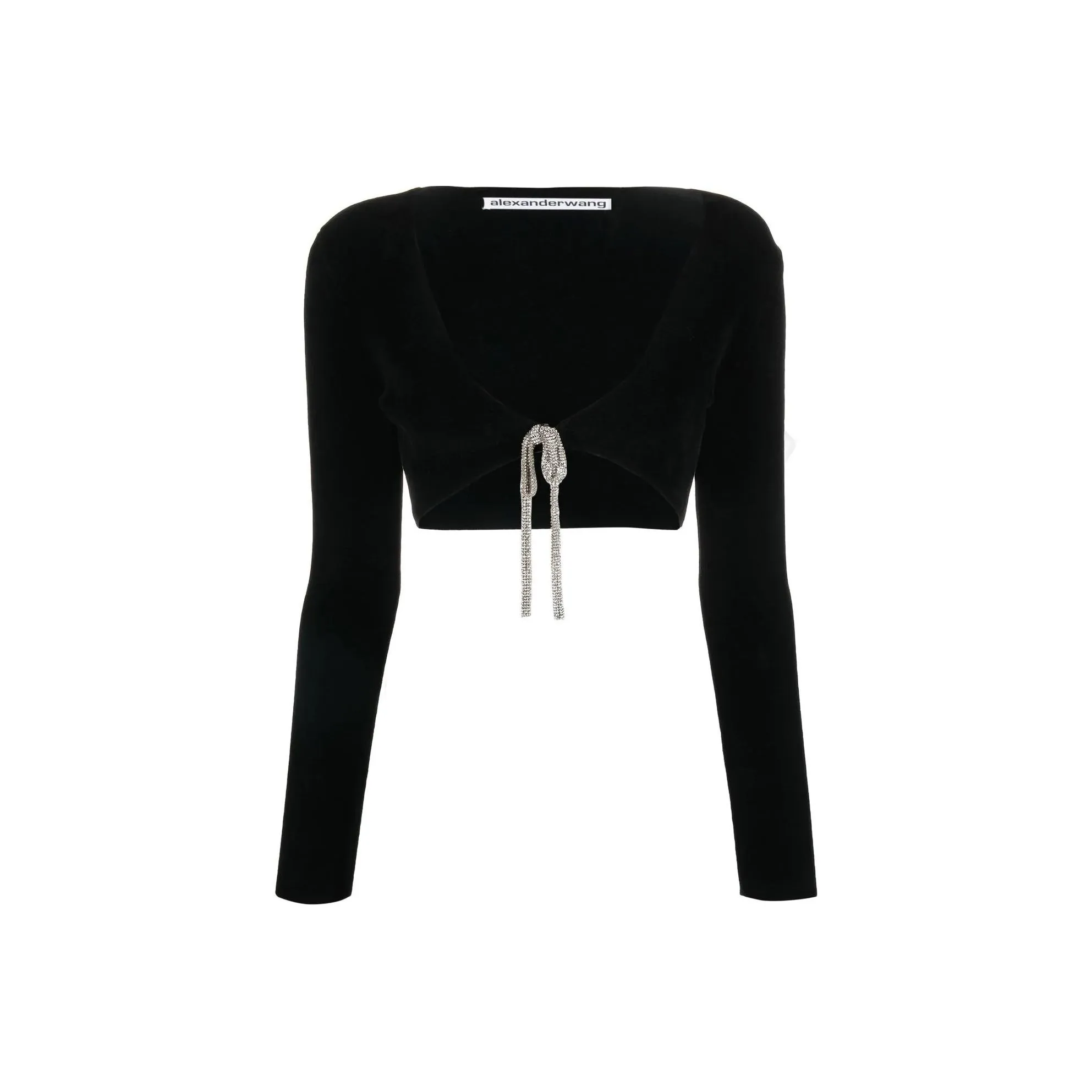 alexander wang Черные Женские Короткие Топы