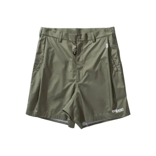 COMFY OUTDOOR GARMENT Хаки зеленый Мужские Повседневные шорты