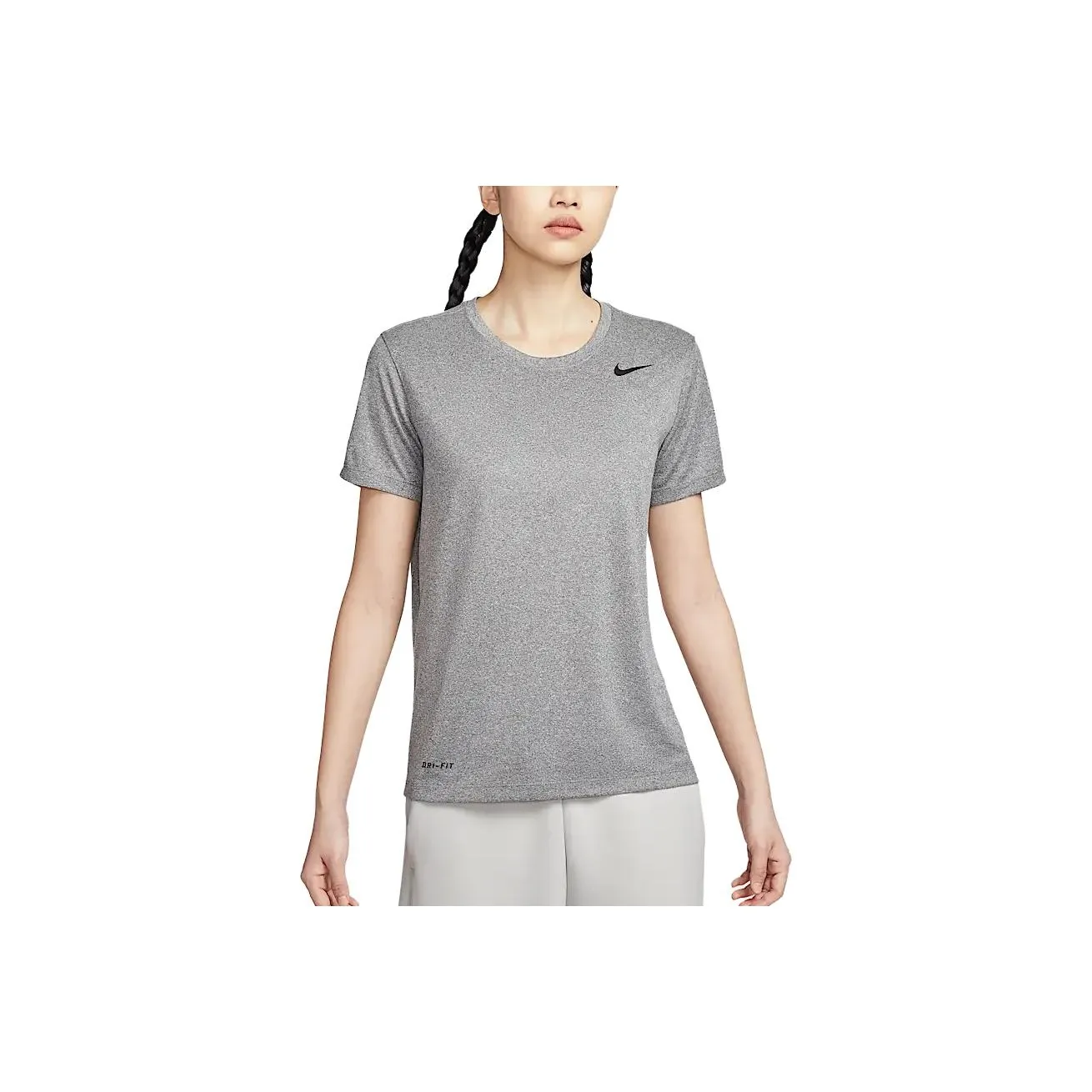 Nike Dri Fit T-Shirt Женская Угольно-Серый