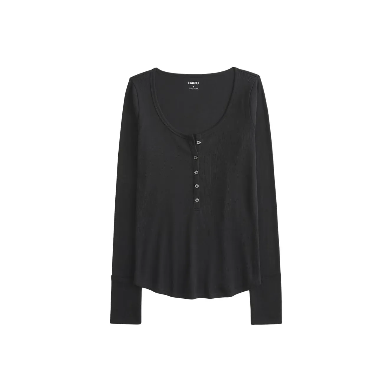 Hollister T-Shirt Женская Черная