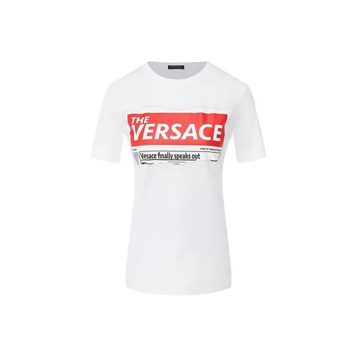 VERSACE T Shirts Women's White