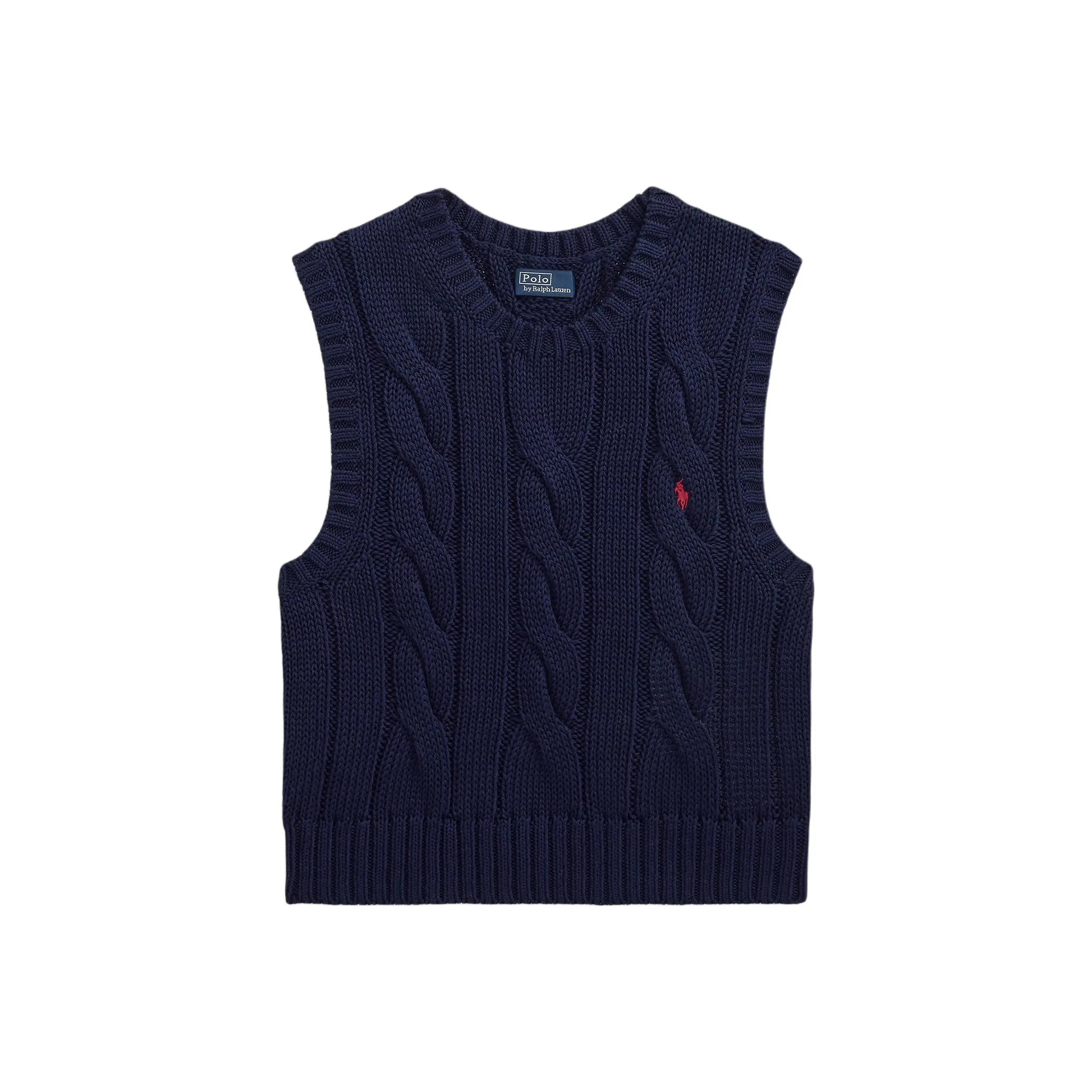 Polo Ralph Lauren Cable Knit Cropped Vest