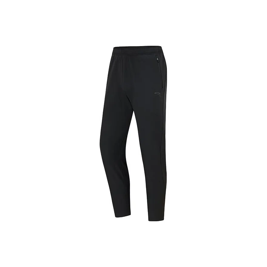 ANTA Running Collection Беговые штаны Мужские Основной черный