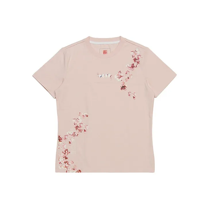 LINING Розовые Женские Футболки