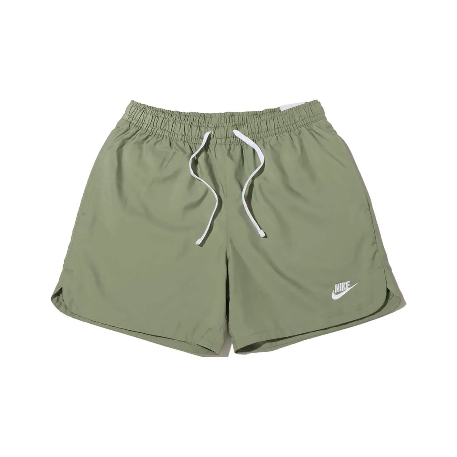 Nike Масляно-зеленые Мужские спортивные шорты