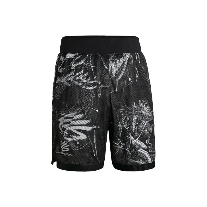 Under Armour x LIXIAOLONG LIANMINGKUAN UA Lunar New Year Sports Shorts Men's Black