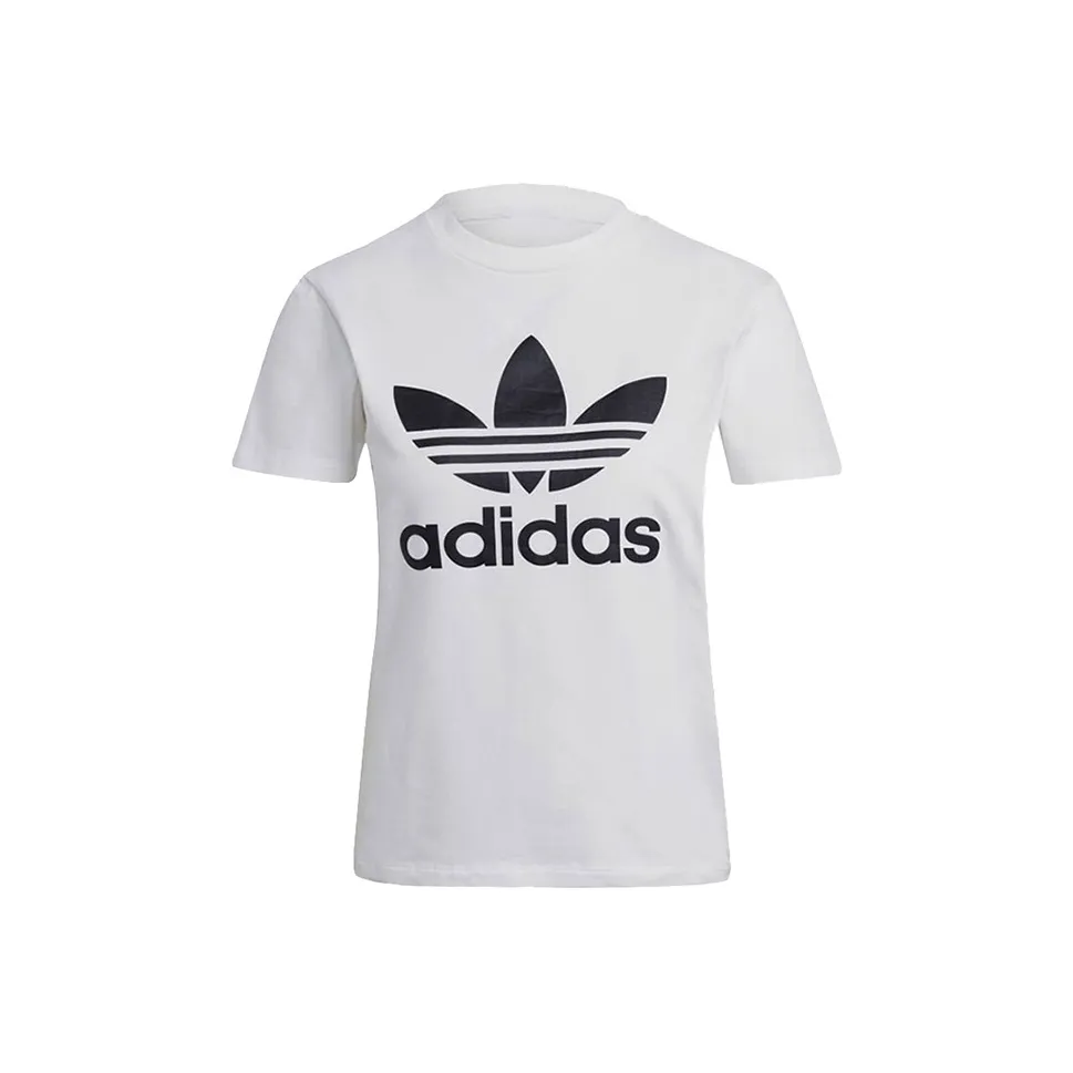 Adidas Originals Комплект с короткими рукавами T-рубашка Женская Белая