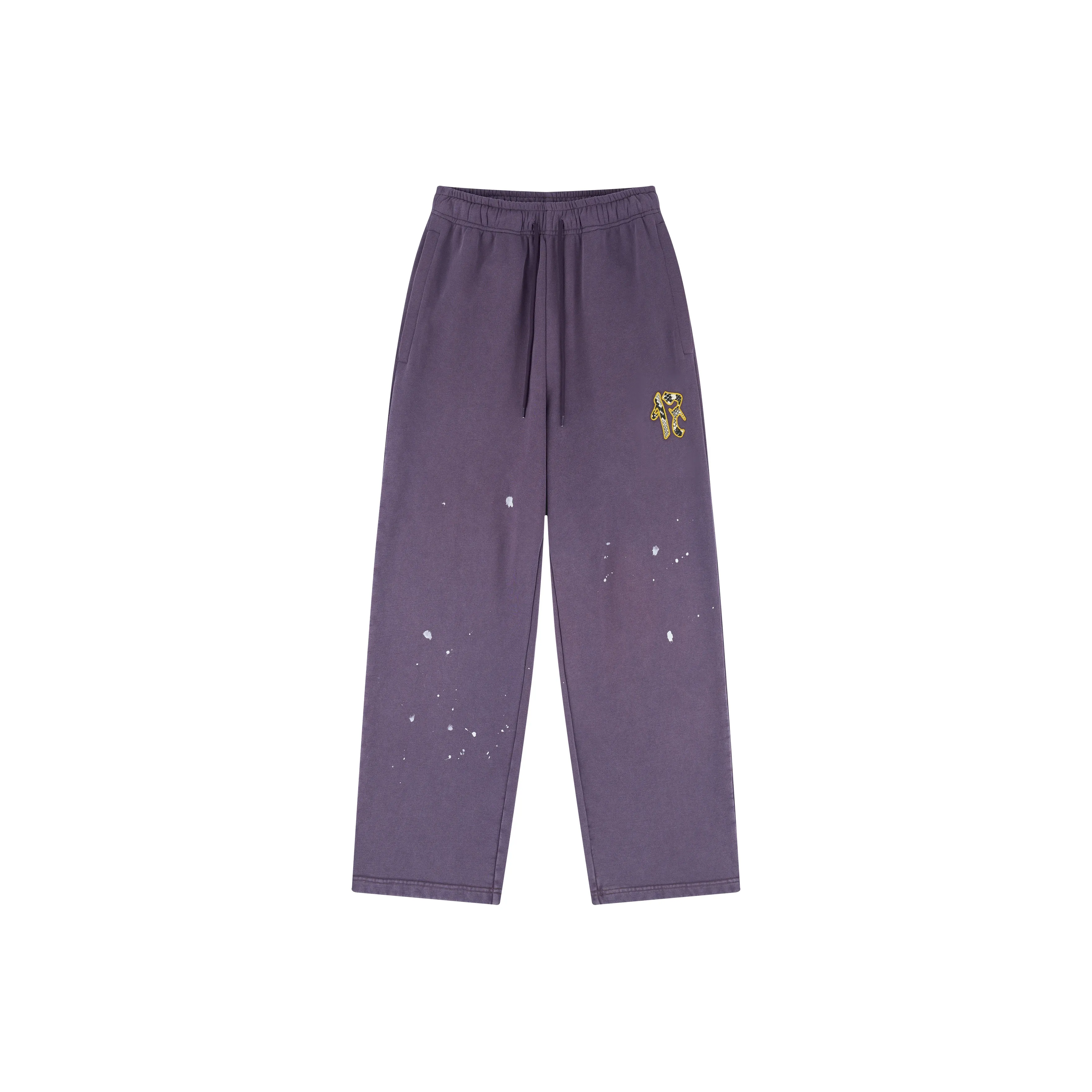 OCCUPY Повседневные брюки Унисекс Выстиранный Фиолетовый G418