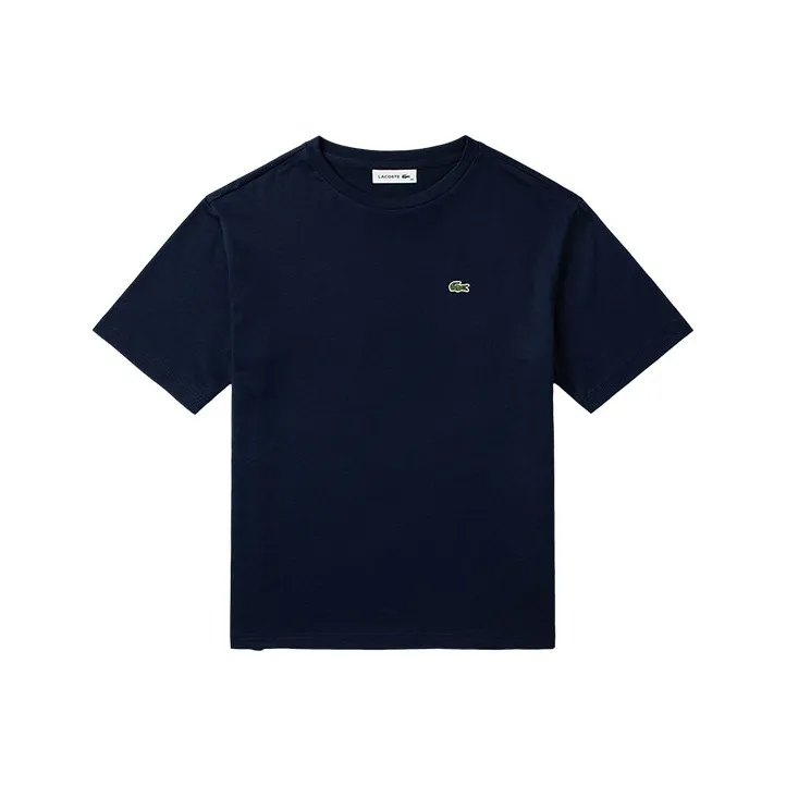 Рубашка T Collaboration LACOSTE Женская Темно-синяя