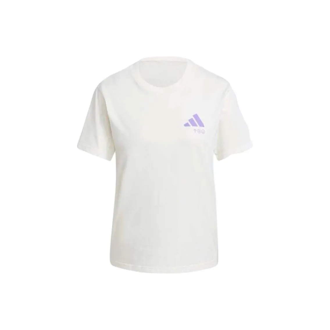 Adidas Free Shipping With AdiClub Lounge Verbiage Graphic Tee