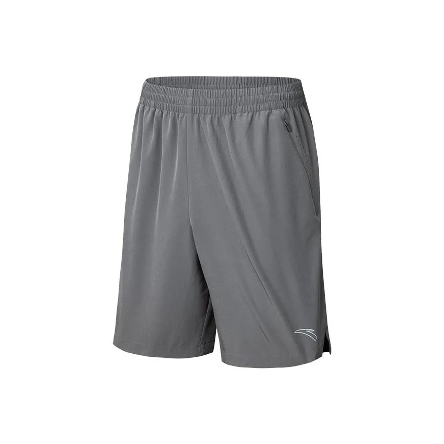 Anta Running Collection Casual Shorts Men's Road Trace Gray