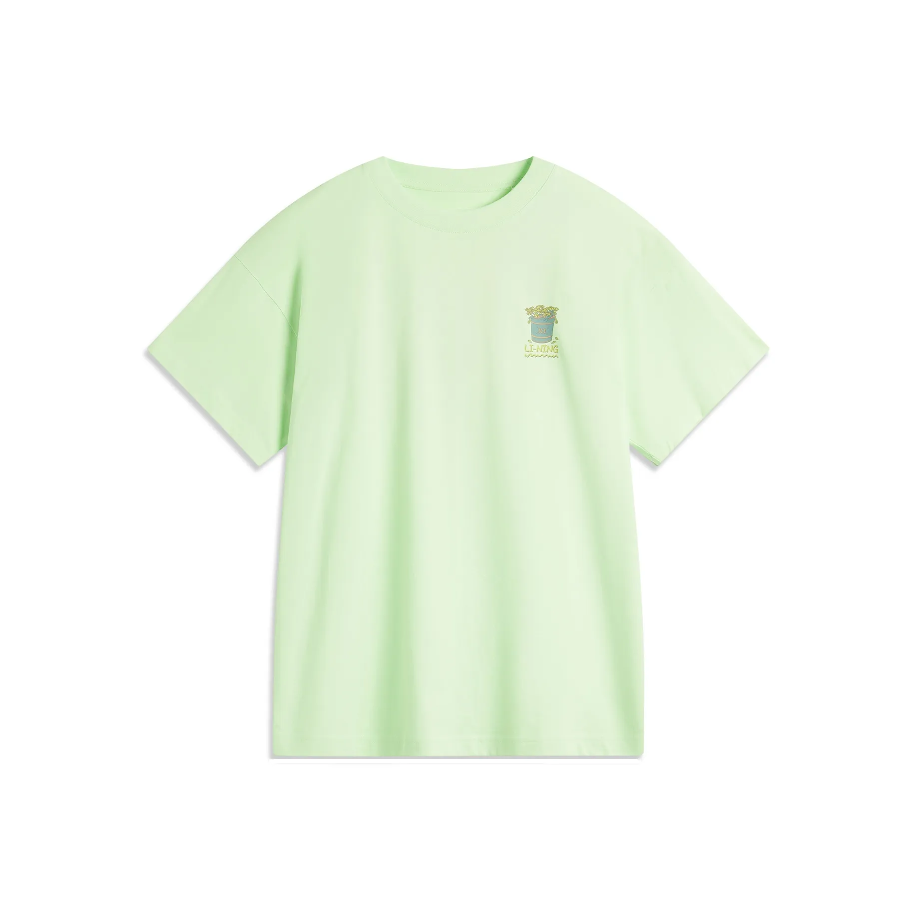 LiNing Sports Life Collection T Shirt Women's Light Neon Green