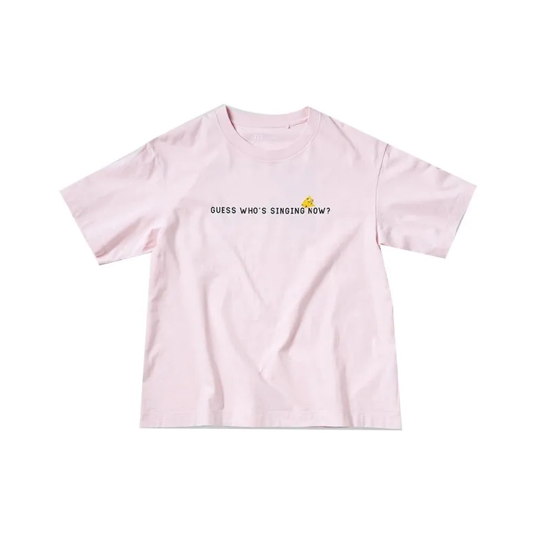 UNIQLO Pokémon Pokémon Collaboration Collection Розовый Женские Футболки