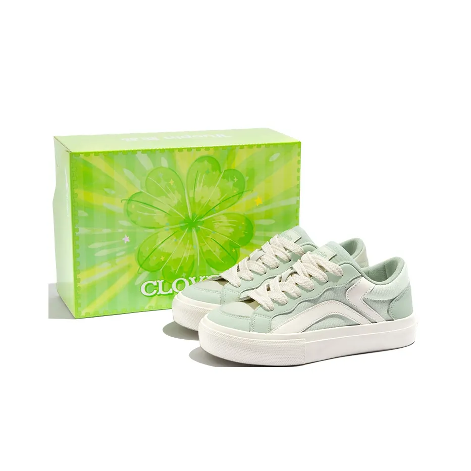 TUOPIN Pie Shoes Противоскользящие Устойчивые к износу Легкие Дышащие Низкие Кроссовки для скейтбординга Женские Зеленые