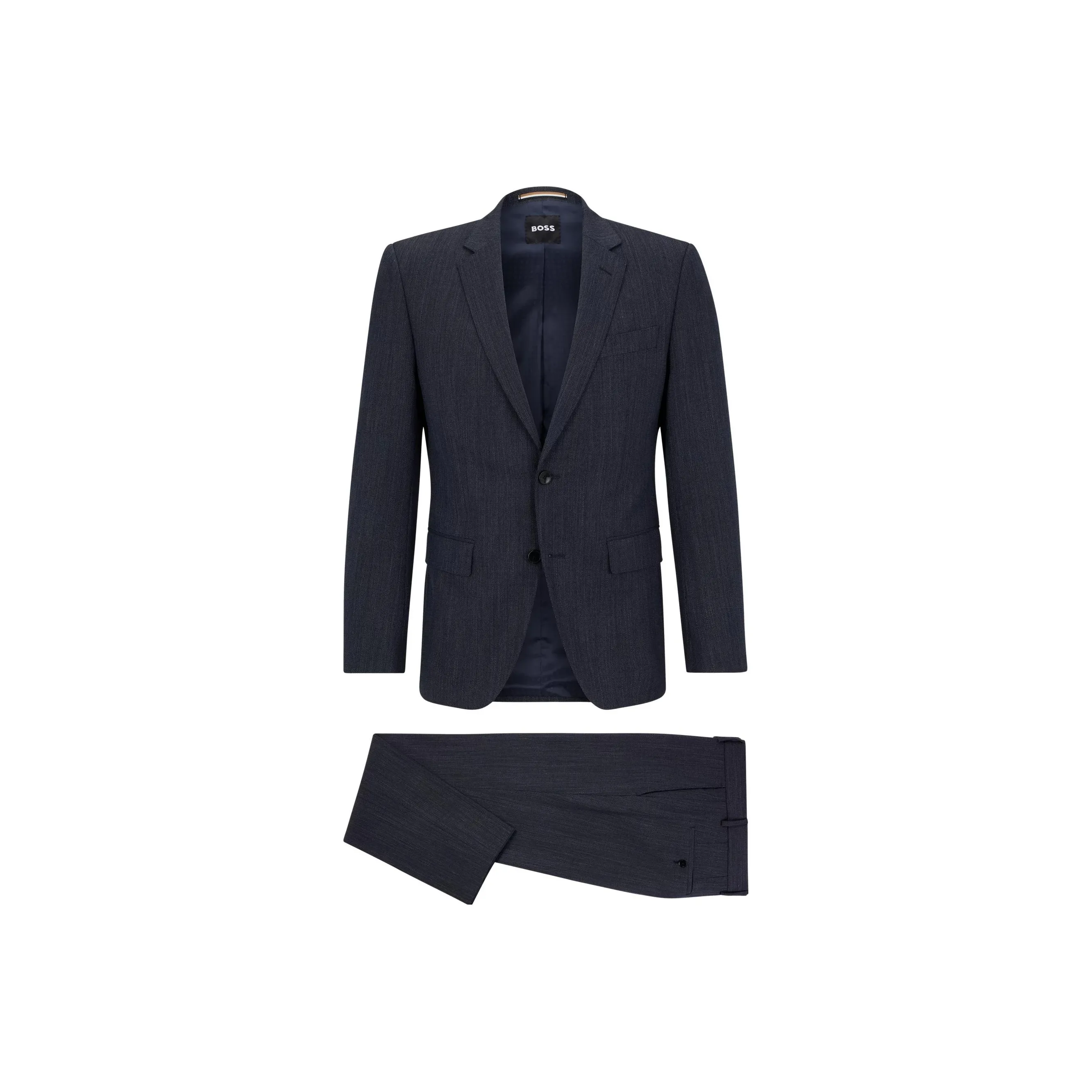 HUGO BOSS Business Suit Men's Dark Blue
