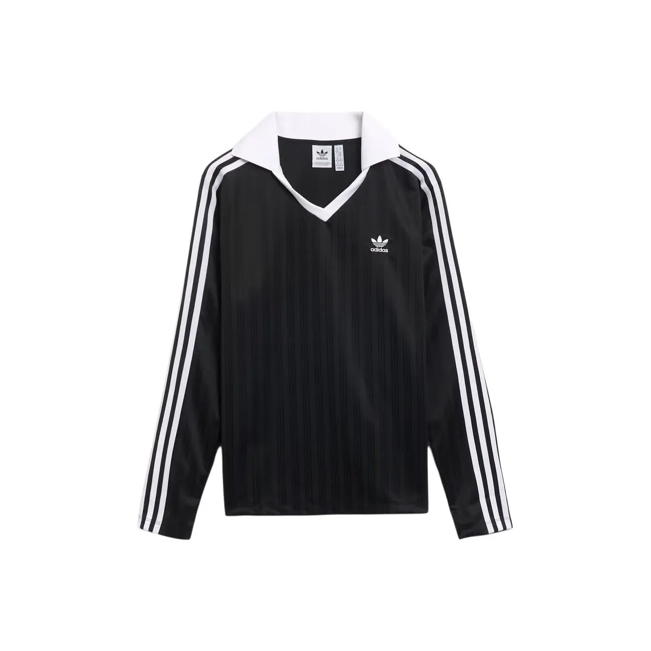 Adidas Pique Long Sleeve Black