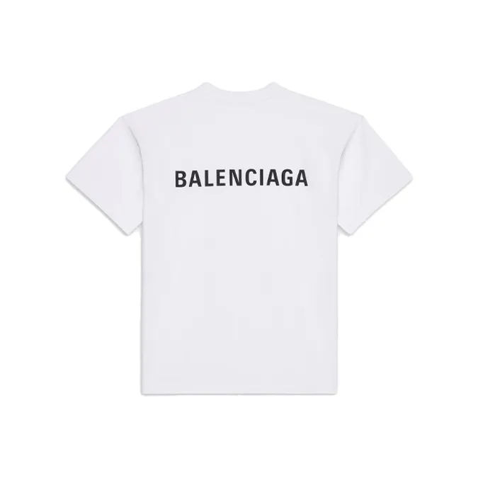 Balenciaga Large Fit T shirt White